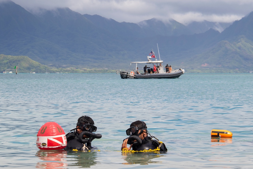 Joint Special Warfare Operators Execute Dive Exercise for RIMPAC 2024