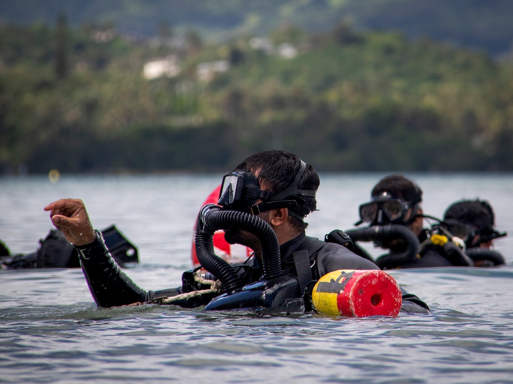 Joint Special Warfare Operators Execute Dive Exercise for RIMPAC 2024