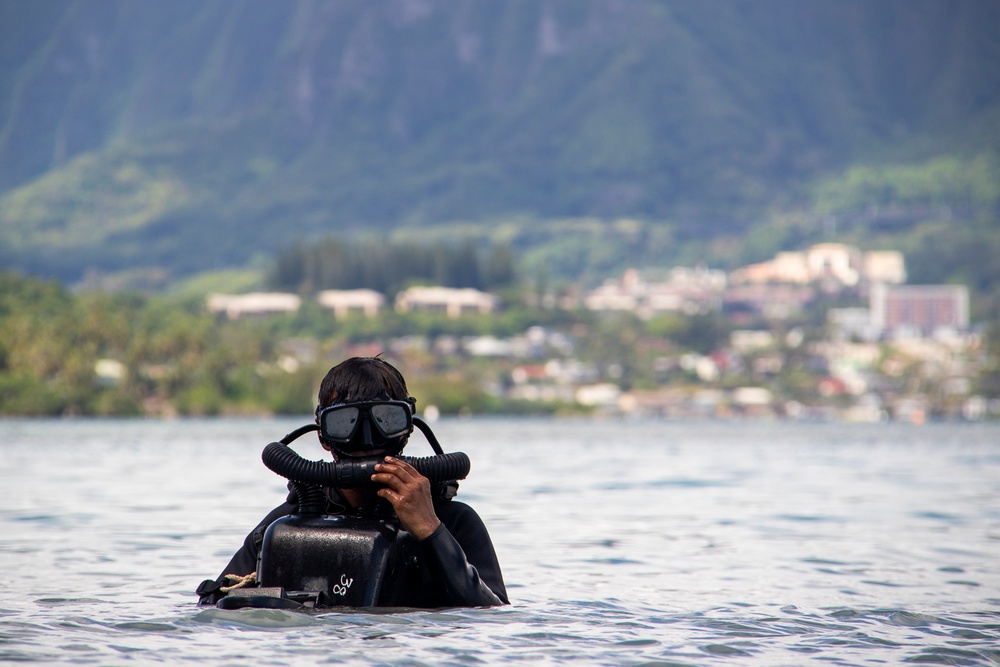 Joint Special Warfare Operators Execute Dive Exercise for RIMPAC 2024