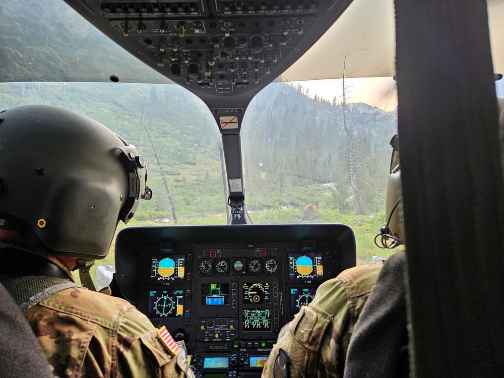 Idaho Army National Guard Soldiers rescue third injured hiker in July