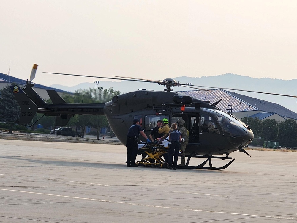 Idaho Army National Guard Soldiers rescue third injured hiker in July