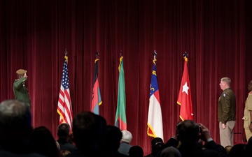 Operation Tar Heel Welcome Flag Exchange