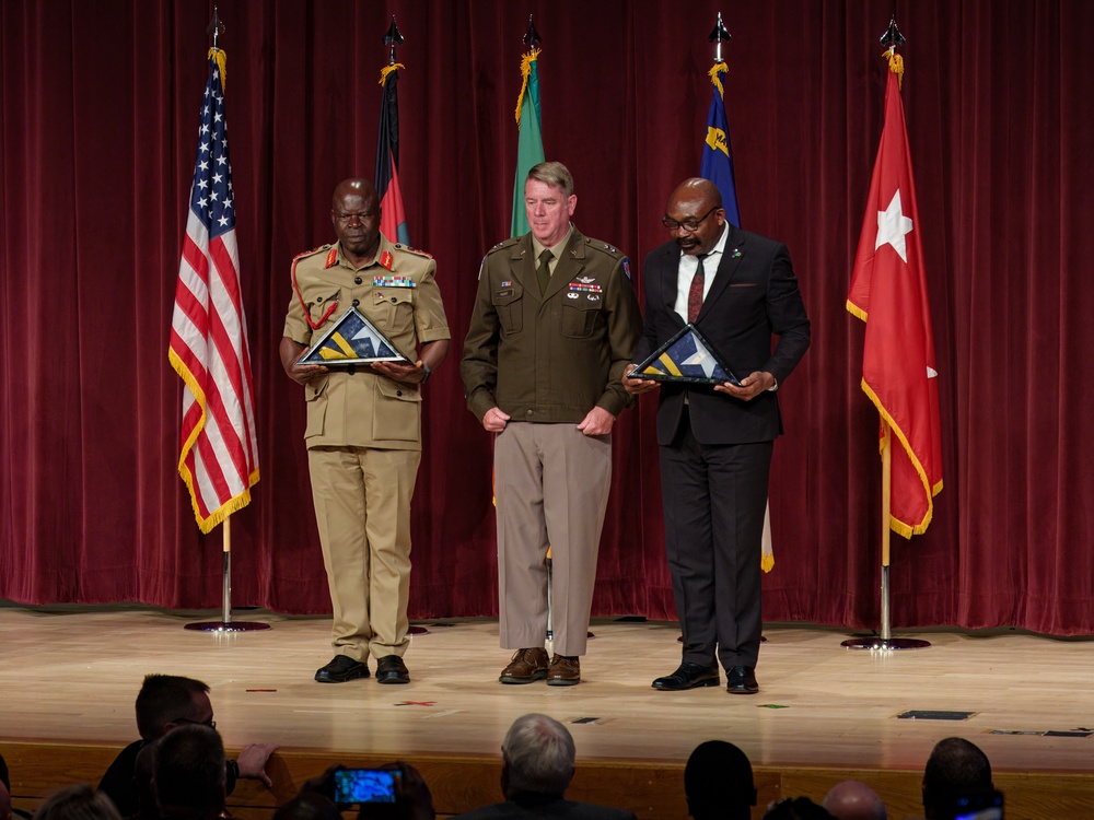 Operation Tar Heel Welcome Flag Exchange