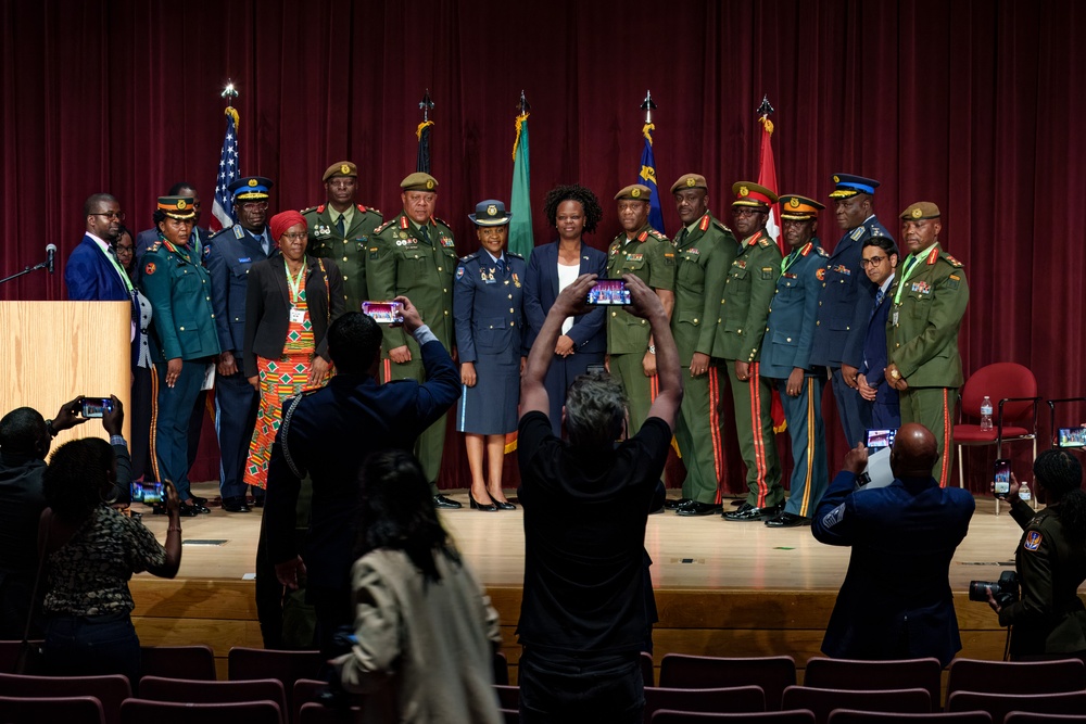 Operation Tar Heel Welcome Flag Exchange