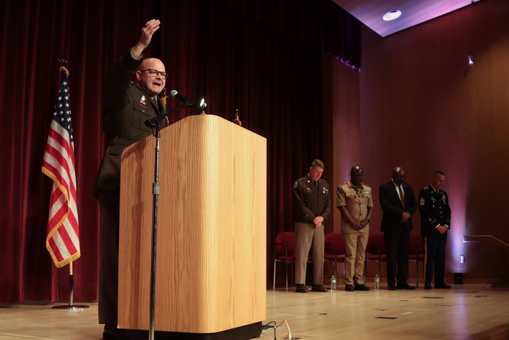 Operation Tar Heel Welcome Flag Exchange