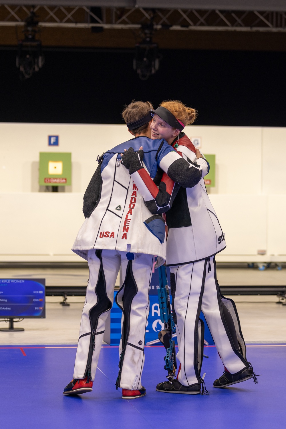 Sgt Sagen Maddalena takes fourth in women's 10-meter Air Rifle finals