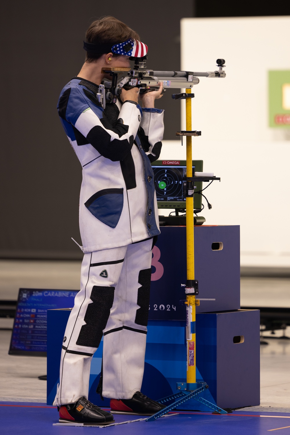 Sgt Sagen Maddalena takes fourth in women's 10-meter Air Rifle finals