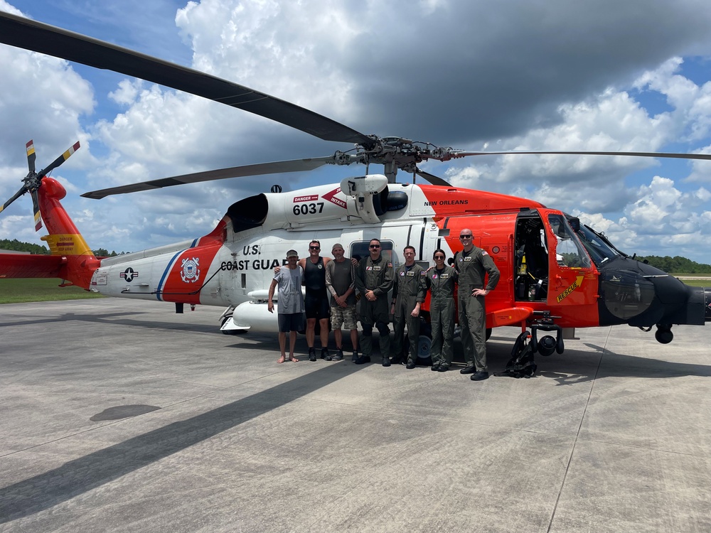 Coast Guard rescues 2 boaters near Horn Island, Mississippi