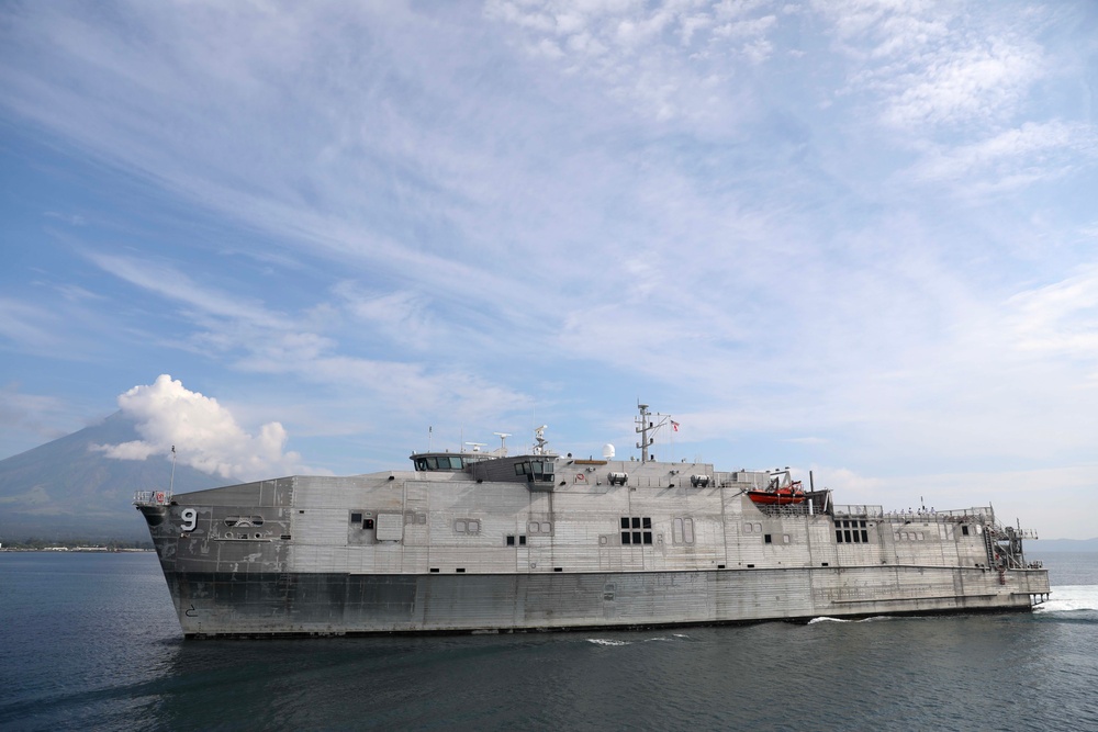 USNS City of Bismarck Arrives in Legazpi, Philippines for Pacific Partnership 24-2