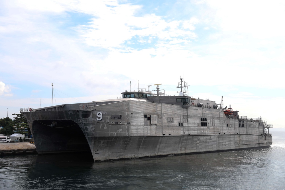USNS City of Bismarck Arrives in Legazpi, Philippines for Pacific Partnership 24-2