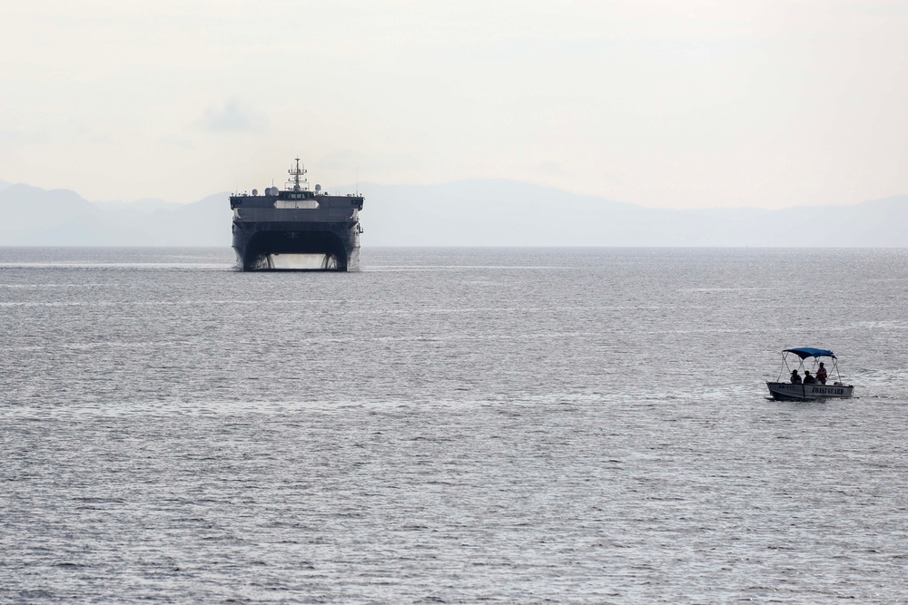 USNS City of Bismarck Arrives in Legazpi, Philippines for Pacific Partnership 24-2