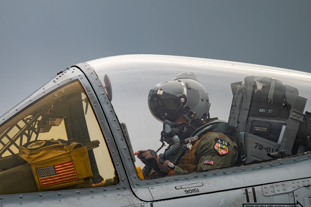 U.S. Air Force A-10s conduct training during RIMPAC