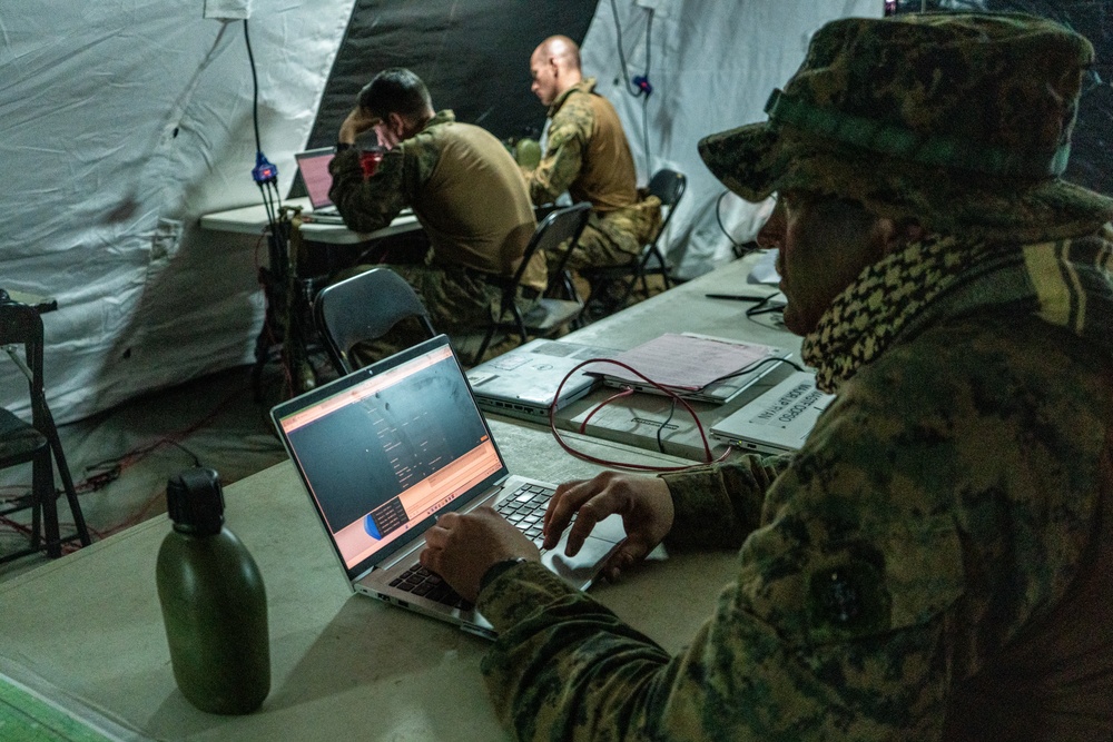 MRF-D 24.3 Medical personnel use MedCOP during Exercise Predator's Run 24