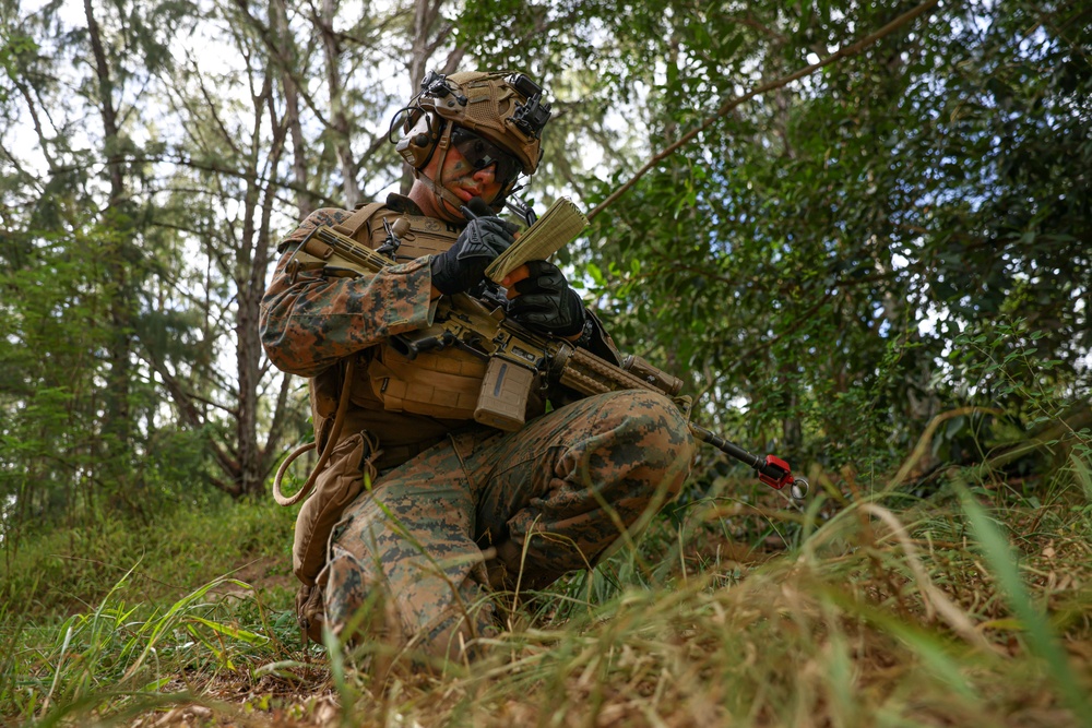 U.S. Marines Conduct Amphibious Raid with Partner Forces