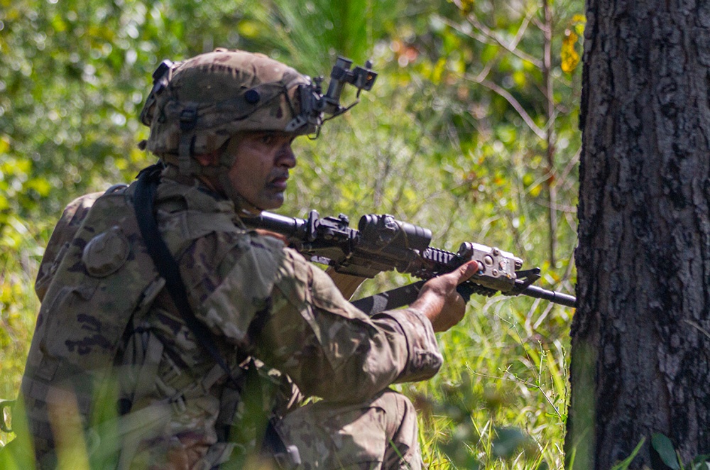 2-124th Infantry Regiment engages OPFOR in culminating XCTC event