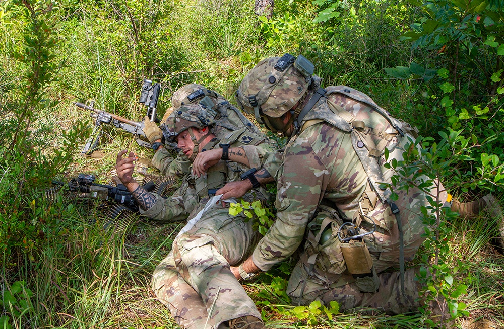 2-124th Infantry Regiment engages OPFOR in culminating XCTC event