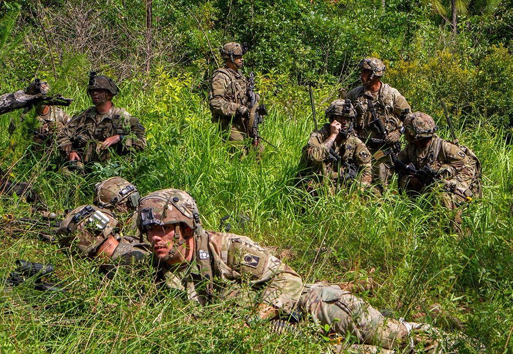 2-124th Infantry Regiment engages OPFOR in culminating XCTC event