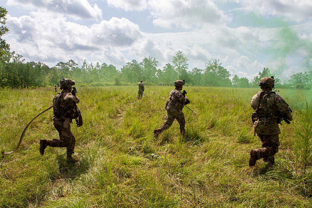 2-124th Infantry Regiment engages OPFOR in culminating XCTC event