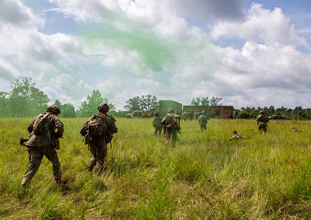 2-124th Infantry Regiment engages OPFOR in culminating XCTC event
