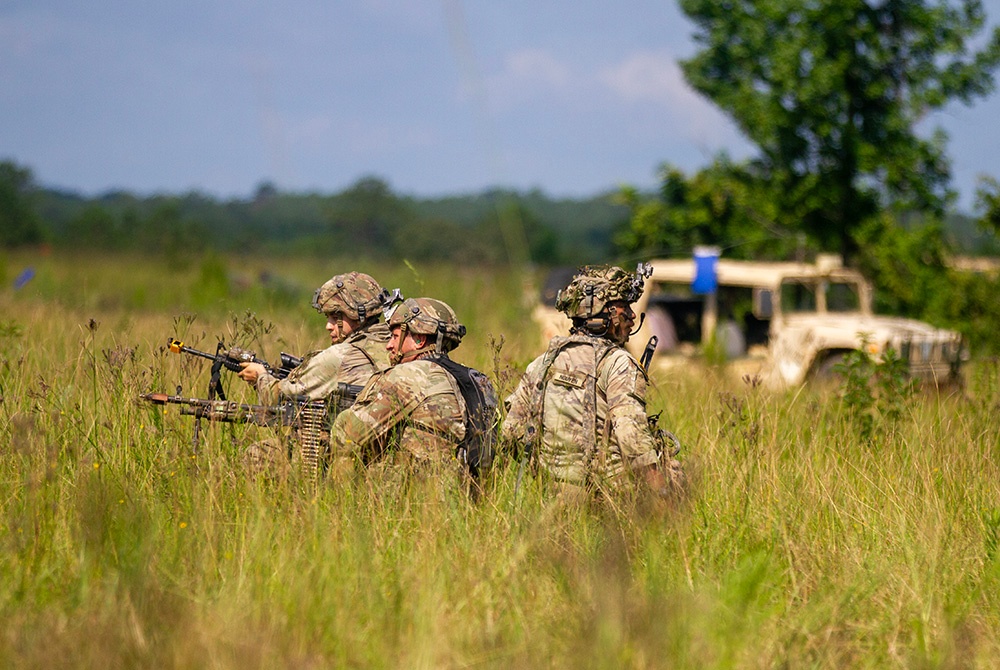 2-124th Infantry Regiment engages OPFOR in culminating XCTC event