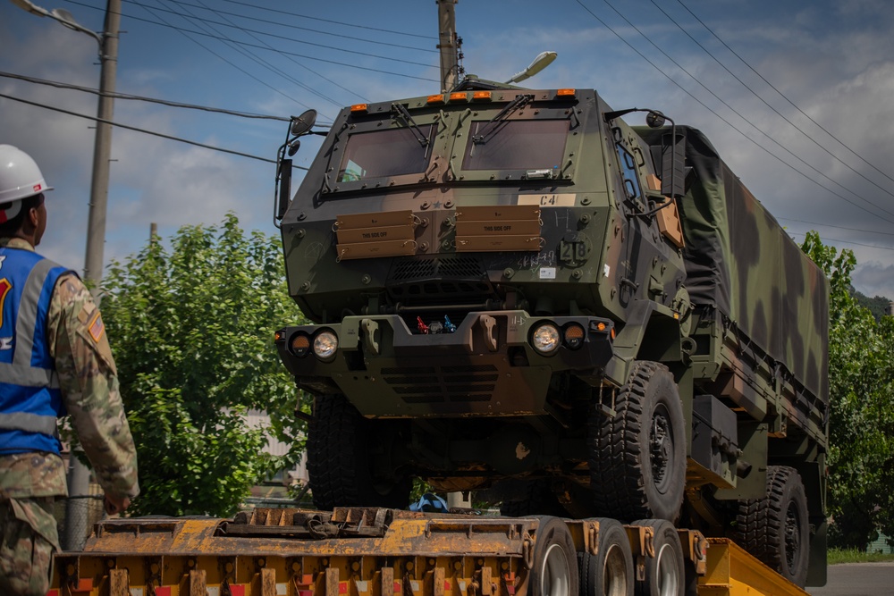 Line/Rail Loading of APS equipment (Pacific Fortitude)