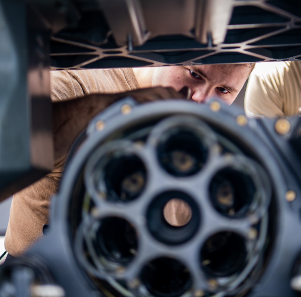 Nimitz Sailor Conducts CIWS Maintenance