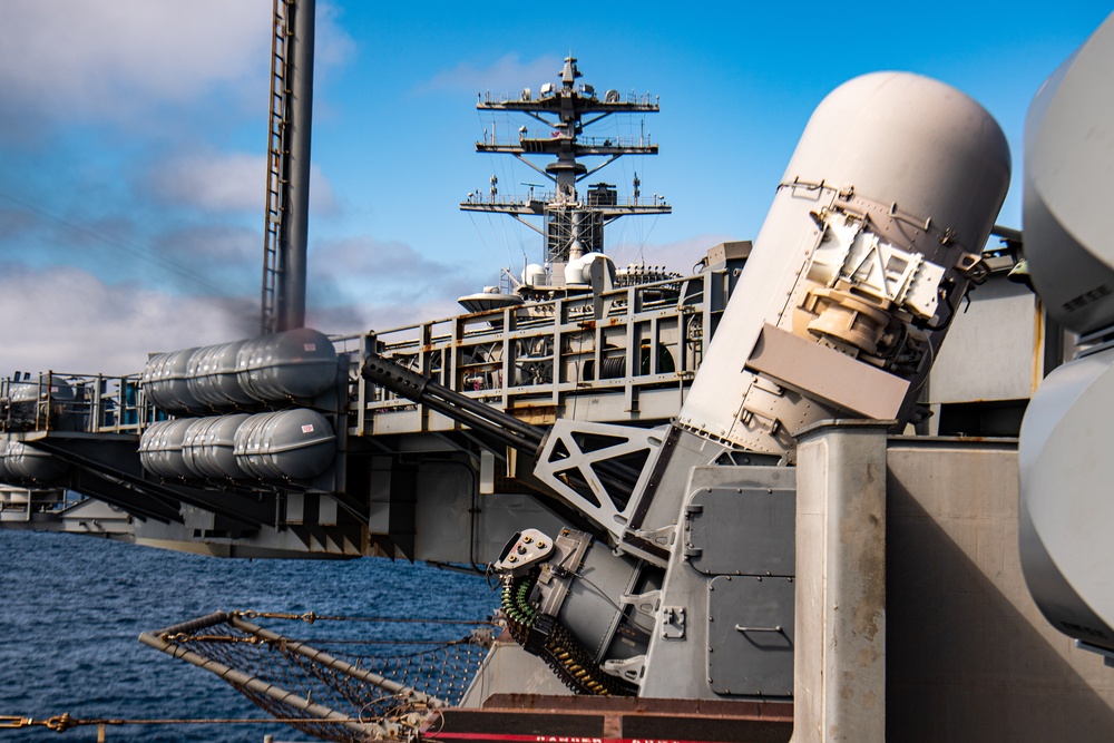 Nimitz CIWS Fires During Live-Fire Exercise