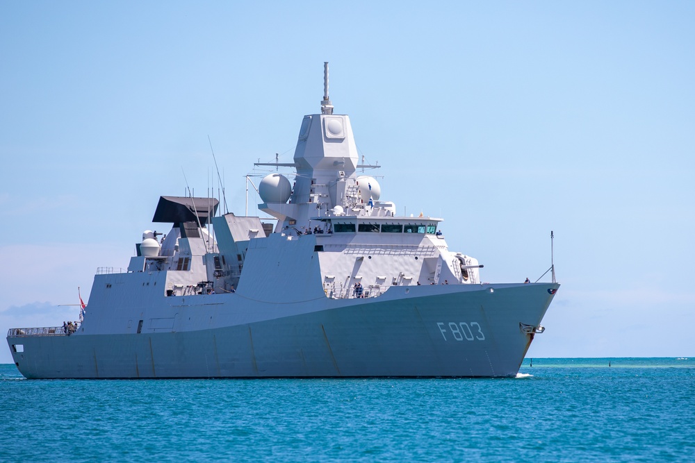 HNLMS Tromp (F803) Returns to Port after RIMPAC 2024