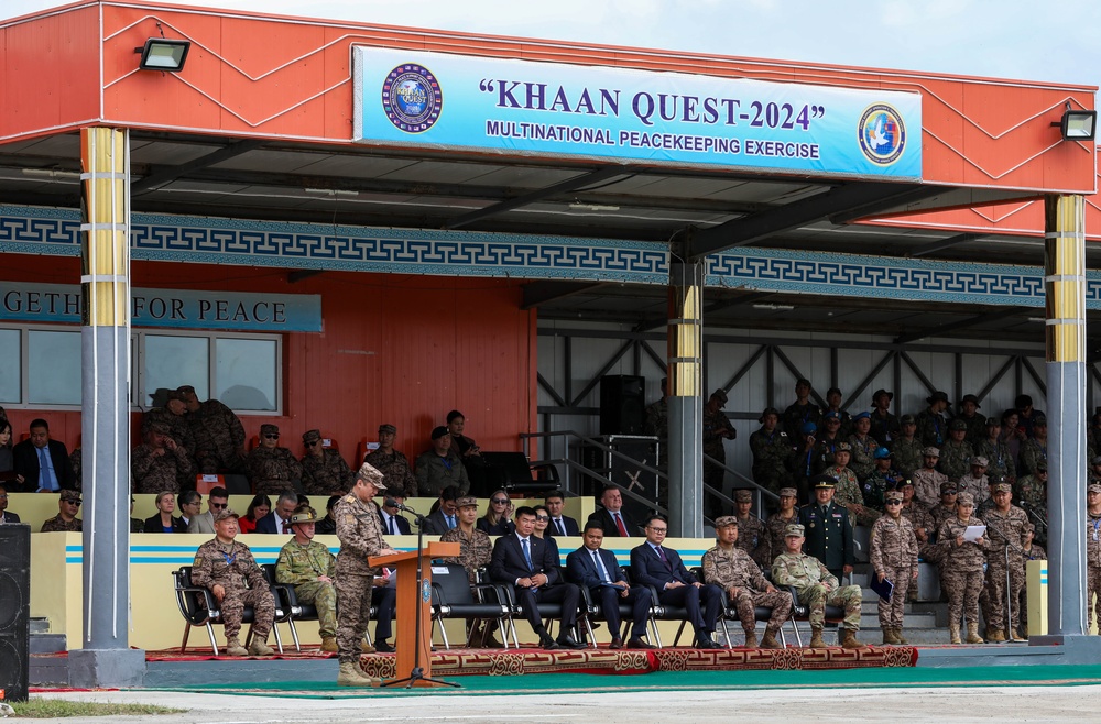 Multilateral Peacekeeping Khaan Quest 24 kicks off with opening ceremony