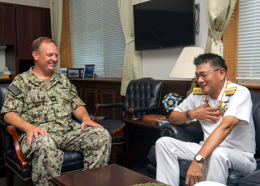 Farewell to RADM Shimizu
