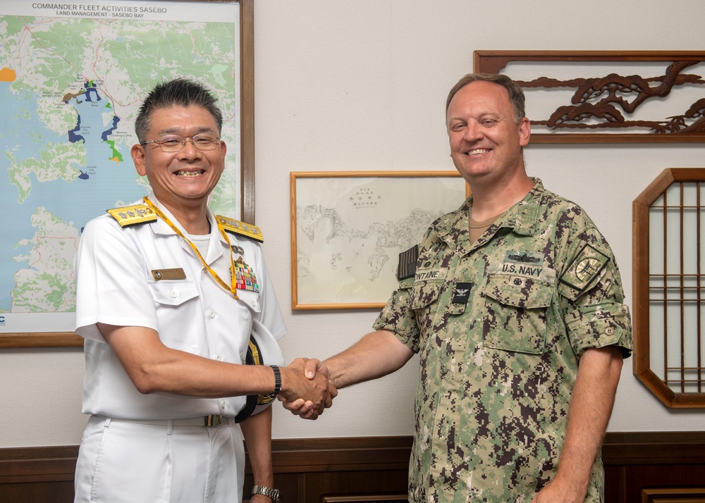 Farewell to RADM Shimizu