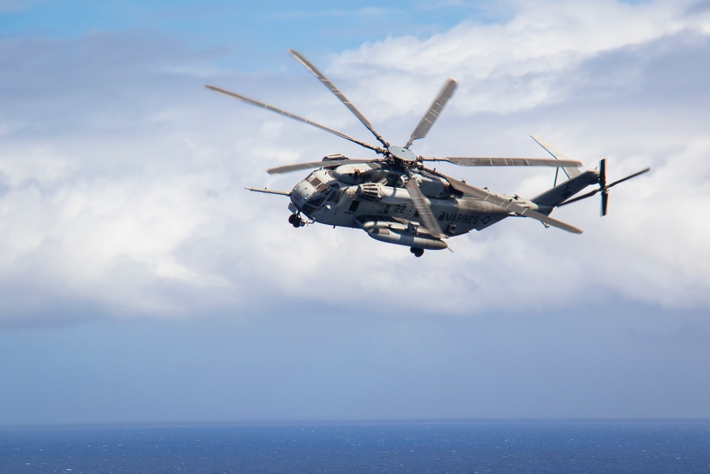 ACE from VMM-165 Fly CH-53 Super Stallion for RIMPAC 2024