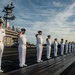 USS Carl Vinson (CVN 70) Sailors Man the Rails during RIMPAC 2024