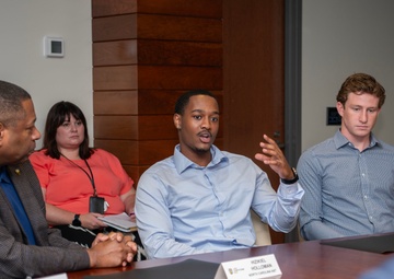 Defense Civilian Training Corps program scholars tour DEVCOM