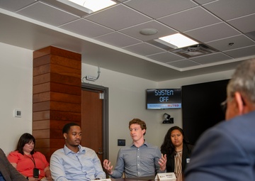 Defense Civilian Training Corps program scholars tour DEVCOM