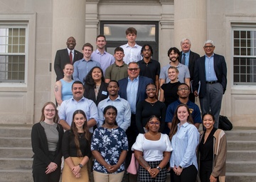 Defense Civilian Training Corps program scholars tour DEVCOM