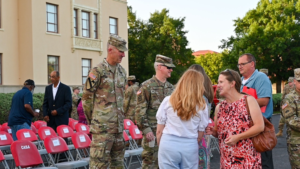 Fort Sill welcomes the Air Defense Artillery's 46th Commandant and Chief