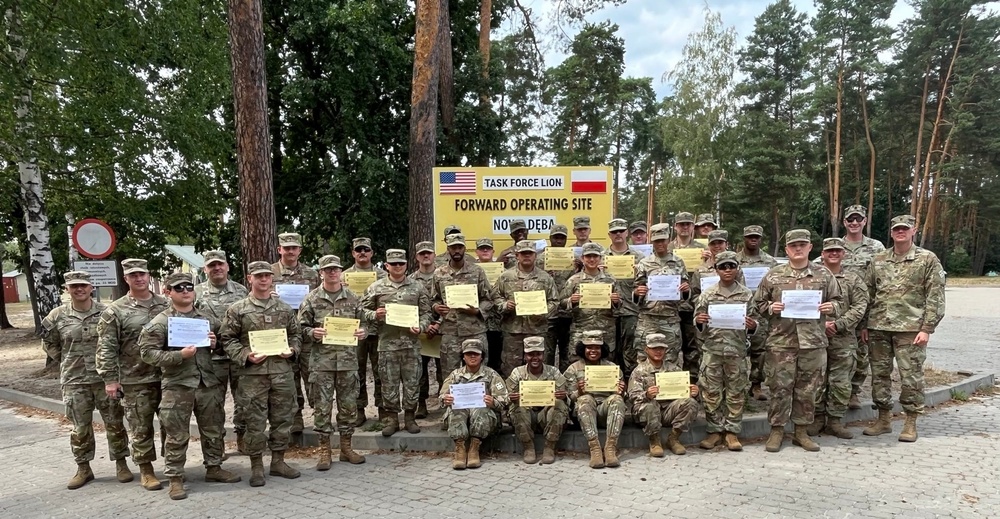 1st Battalion, 68th Armored Regiment soldiers graduate Iron Ambassador Program