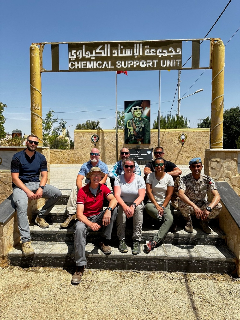 US Army civilian scientists train with Jordanian troops during Exercise Eager Lion in Jordan