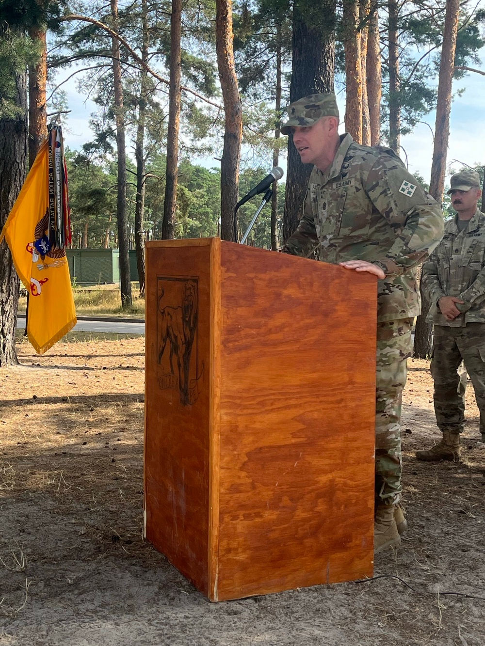 1-68 Armor conducts Noncommissioned Officer Induction Ceremony in Poland
