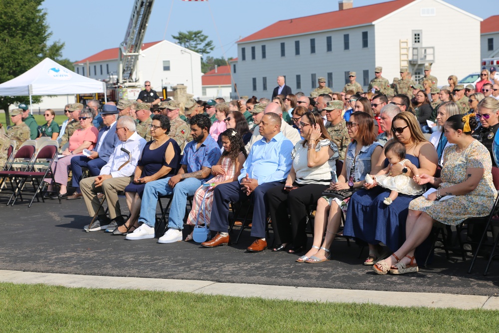 New commander takes charge of Fort McCoy Garrison following 2024 change-of-command ceremony