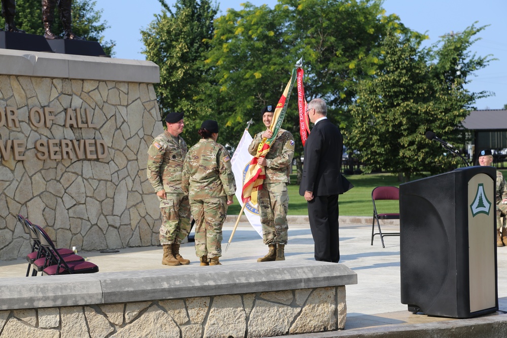 New commander takes charge of Fort McCoy Garrison following 2024 change-of-command ceremony