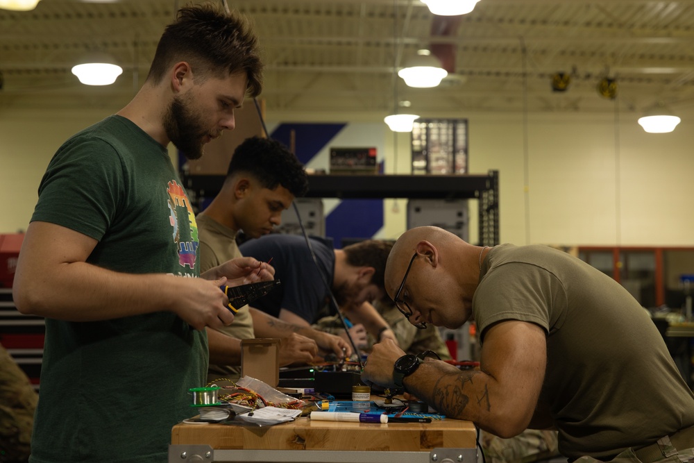 Dogface Soldiers participate in drone construction course