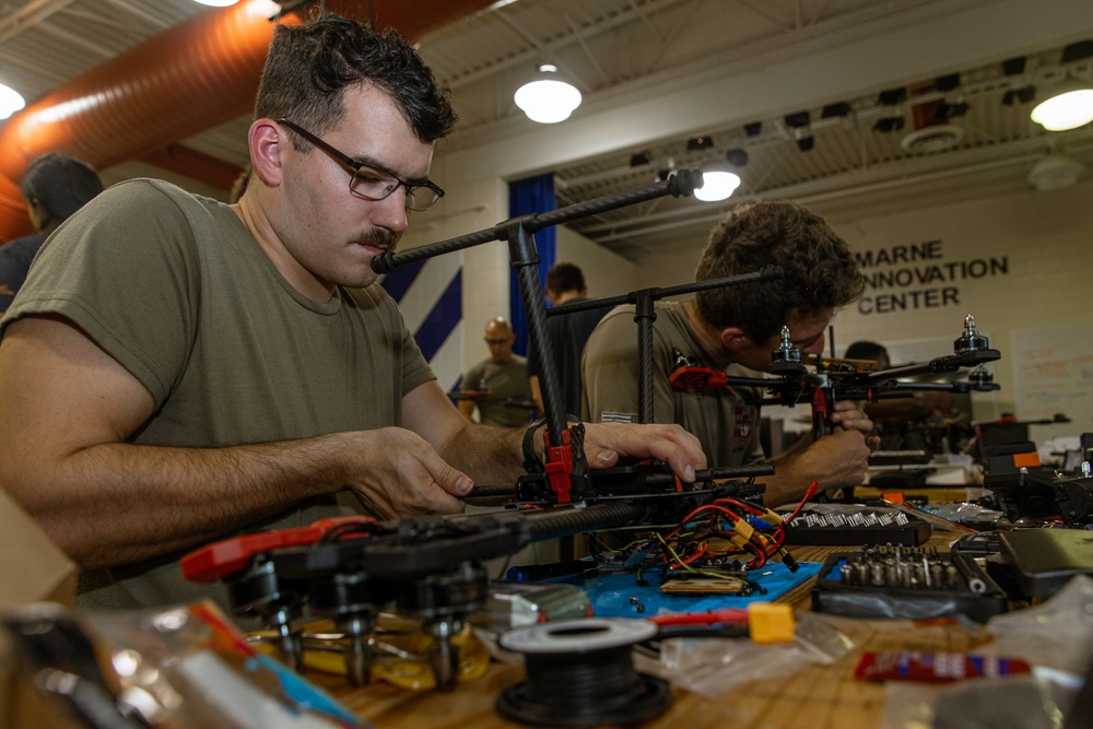 Dogface Soldiers participate in drone construction course