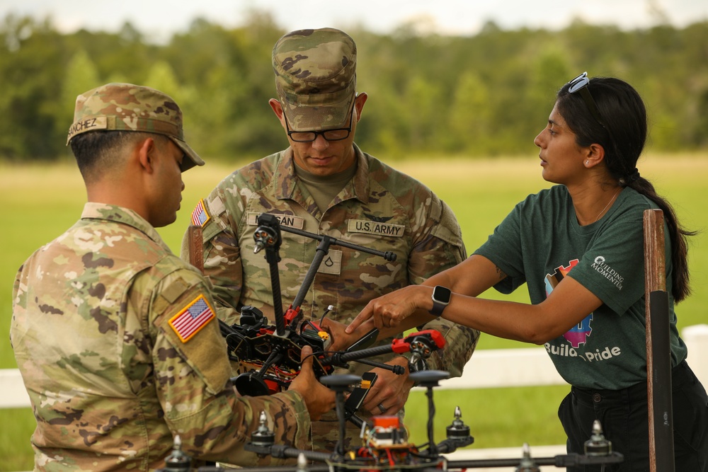 Dogface Soldiers participate in drone construction course