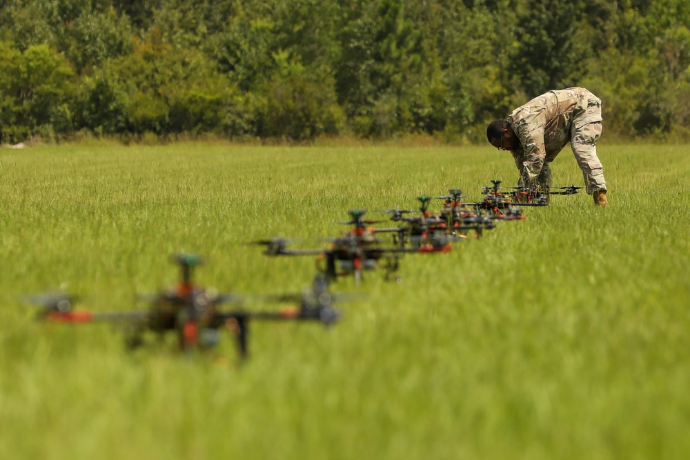 Dogface Soldiers participate in drone construction course