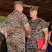 Weapons Training Battalion Change of Command ceremony