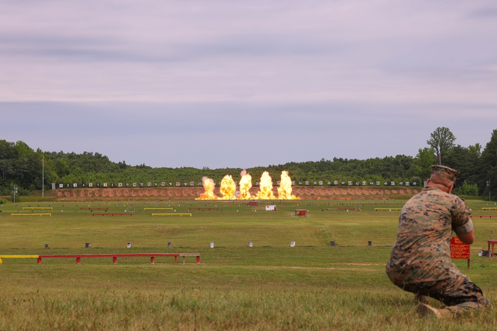 Weapons Training Battalion Change of Command ceremony