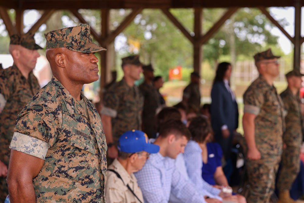 Weapons Training Battalion Change of Command ceremony