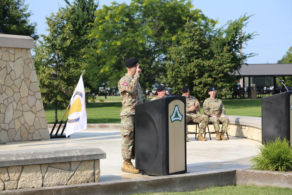 New commander takes charge of Fort McCoy Garrison following 2024 change-of-command ceremony